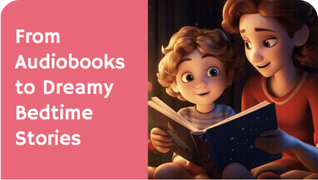 Audiobooks turned into Bedtime Stories